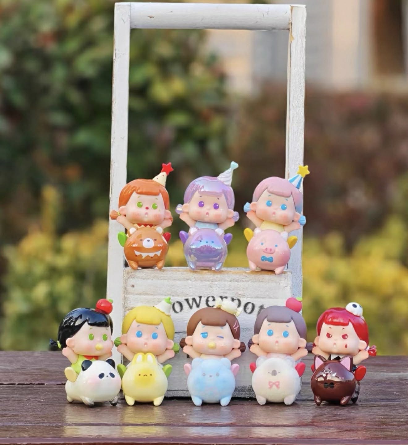 Jojoy mini figure - Cute riding team