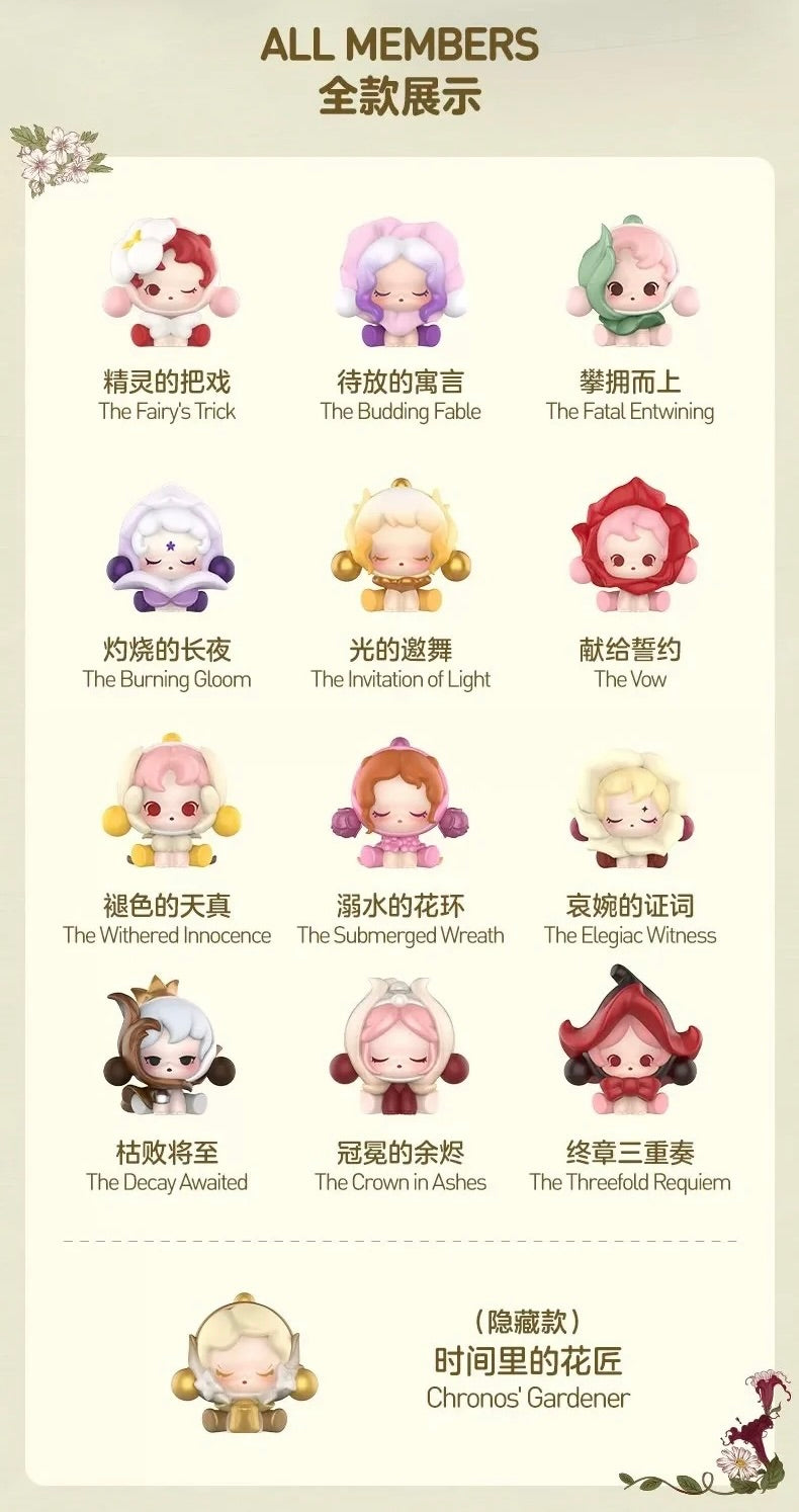 POPBEAN Skull Panda Petals in Four Acts Series Mini Figures