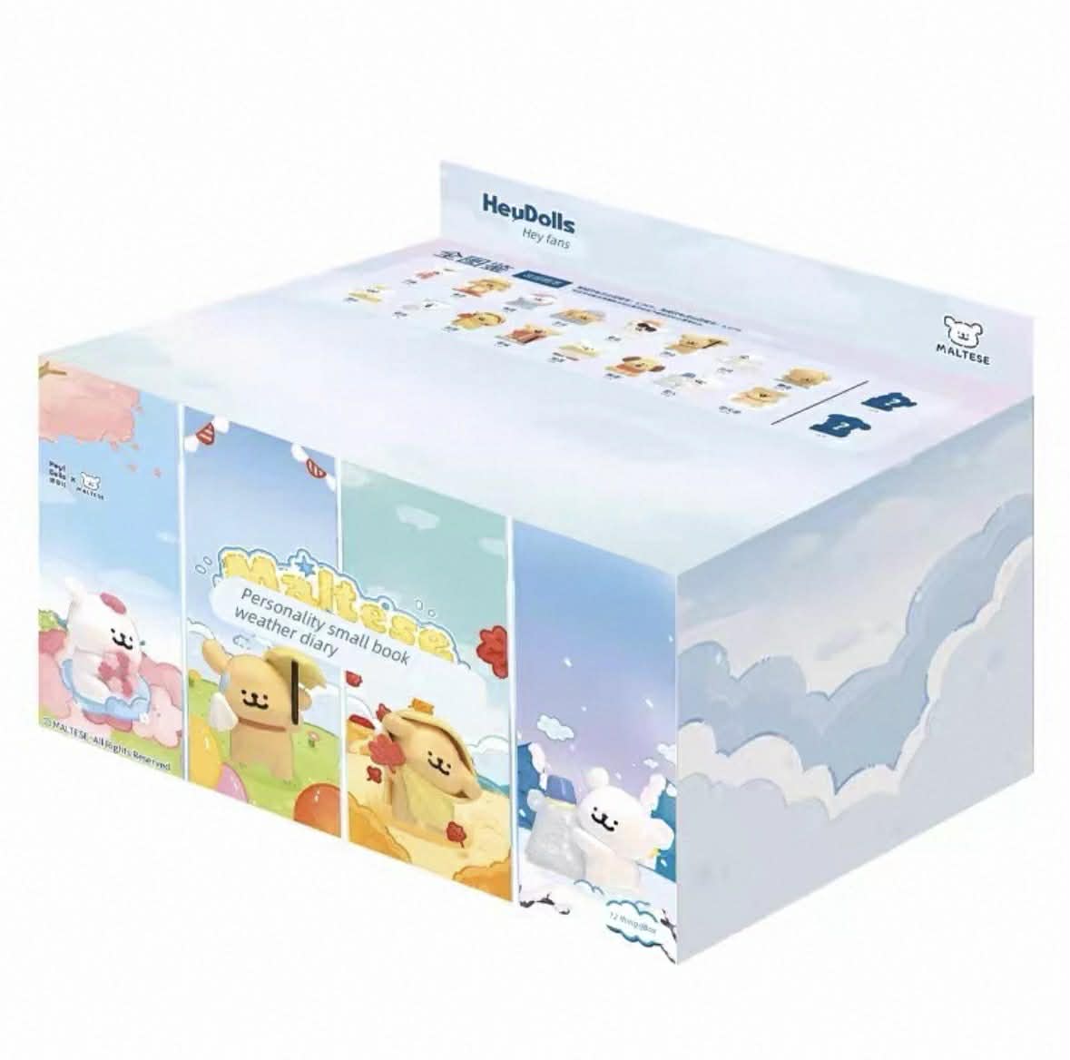 Malteese Puppy Weather Forecast Series Blind bag ( 5pcs/bag)