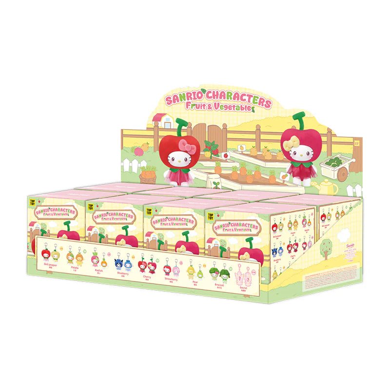 Sanrio Characters Fruit & Vegetable Series Keychain Pendant