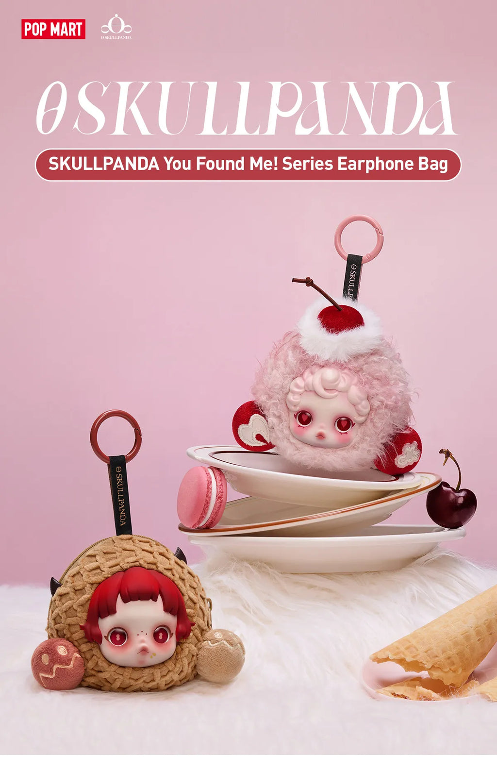 SKULLPANDA You Found Me！Series Earphone Bag