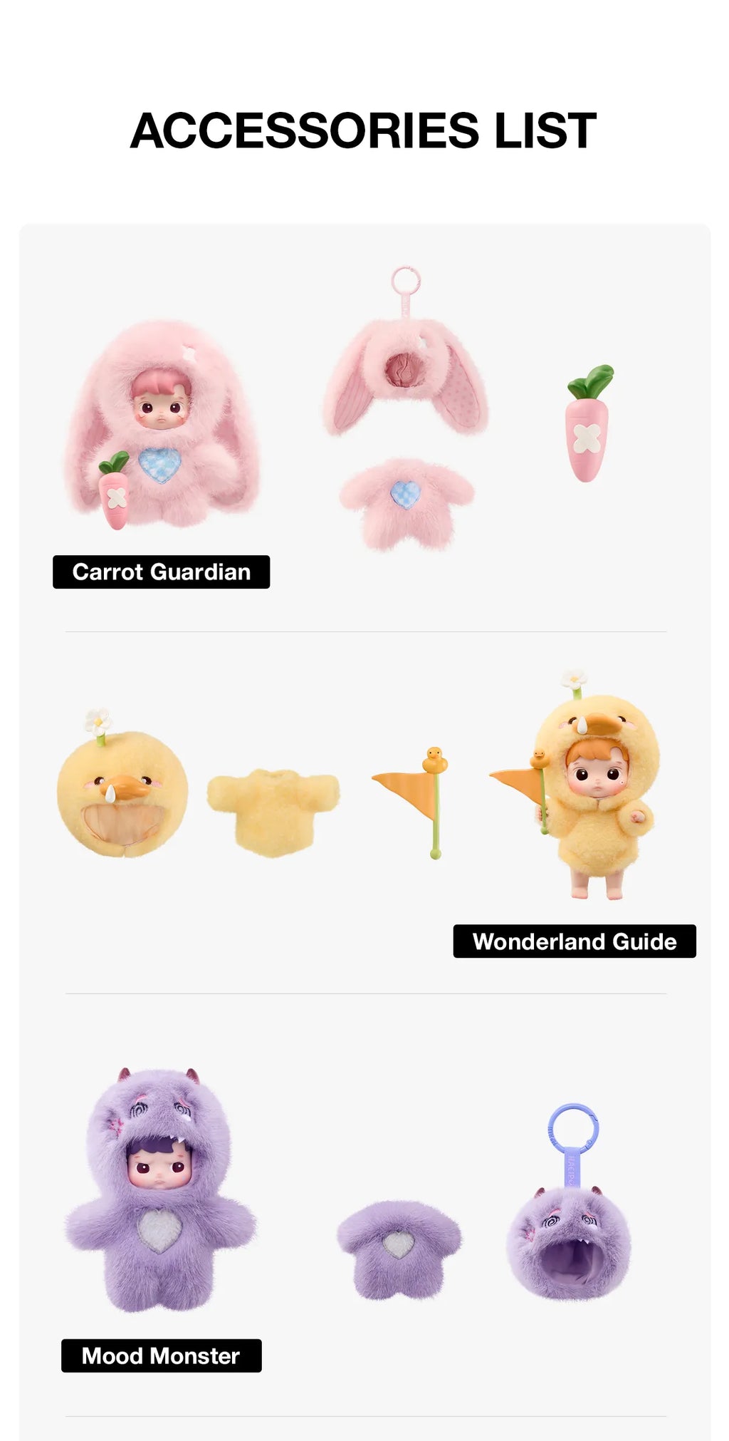 HACIPUPU Enchanted Realm Tales Series MINI Action Figure