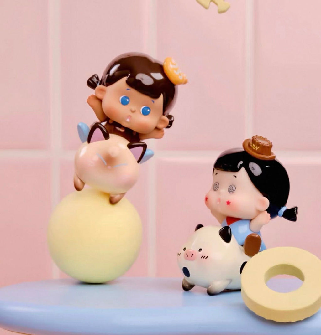 Jojoy mini figure - Cute riding team