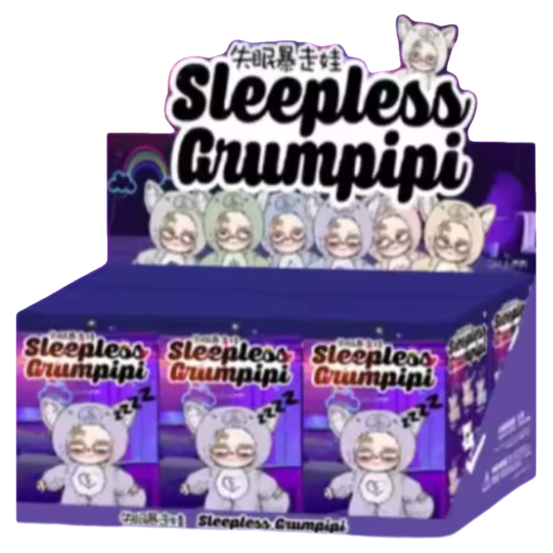 Sleepless Grumpipi Series Figures Blind Box
