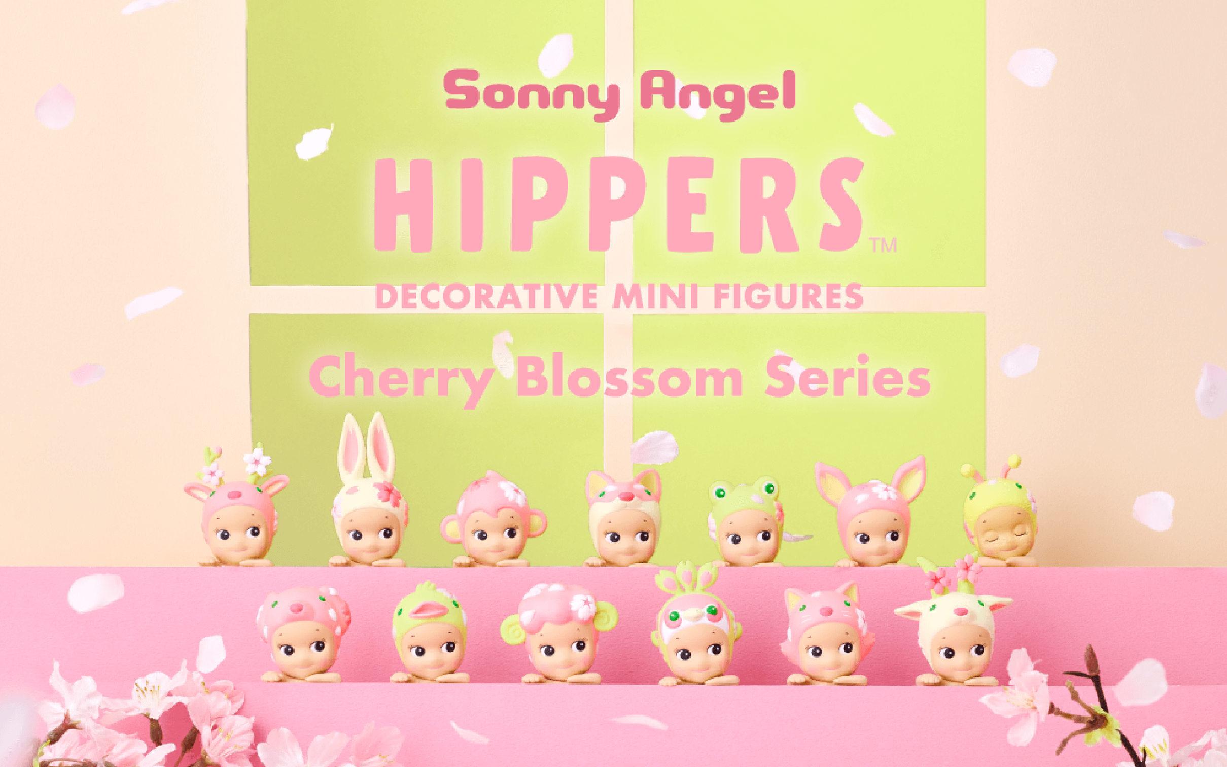 [PRE-ORDER] [SONNY ANGEL] Sonny Angel HIPPERS Cherry Blossom Series