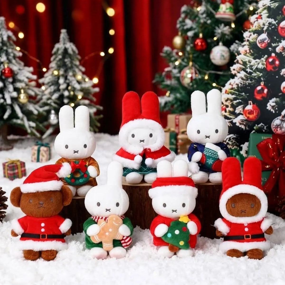 Miffy Christmas Plush Blind Box