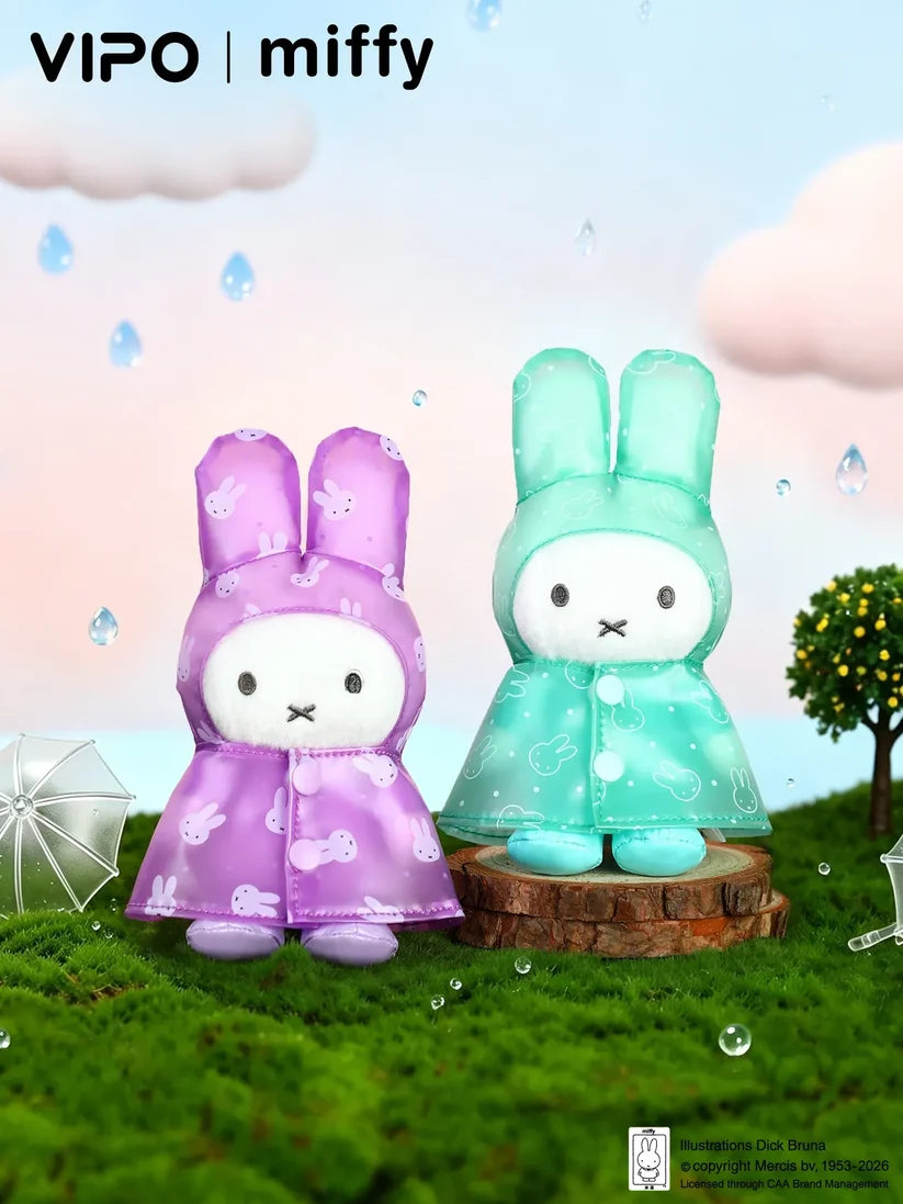 VIPO x Miffy Raincoat Keychain Blind Box