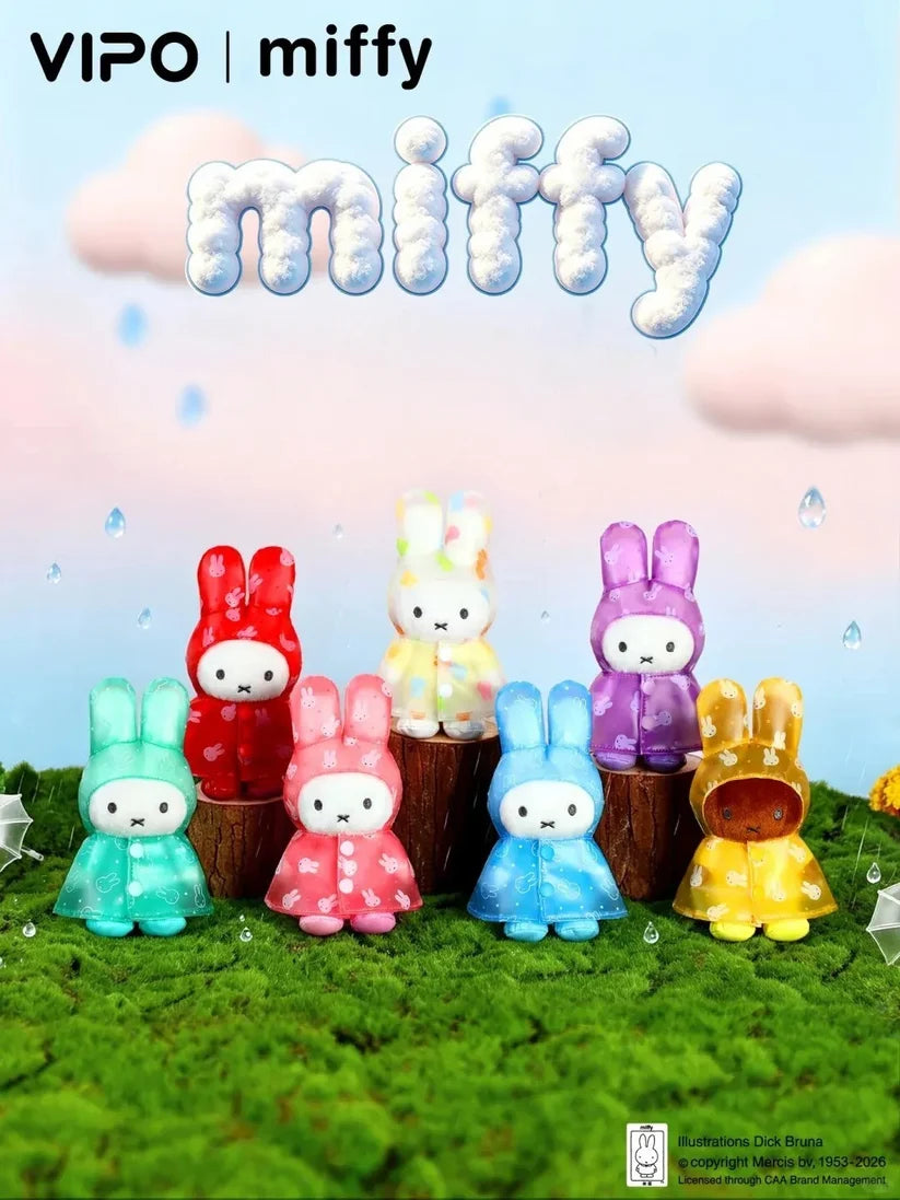 VIPO x Miffy Raincoat Keychain Blind Box