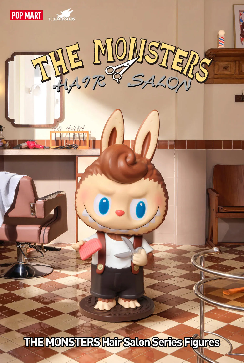 THE MONSTERS Hair Salon Series Figures