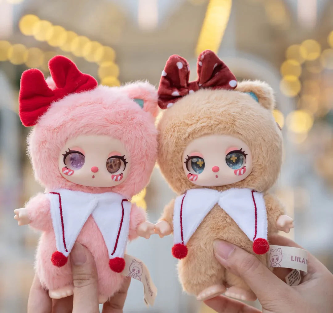 LIILA'S LUCKY CAT Honeyland Enchantment Series Plush Dolls, Blind Box