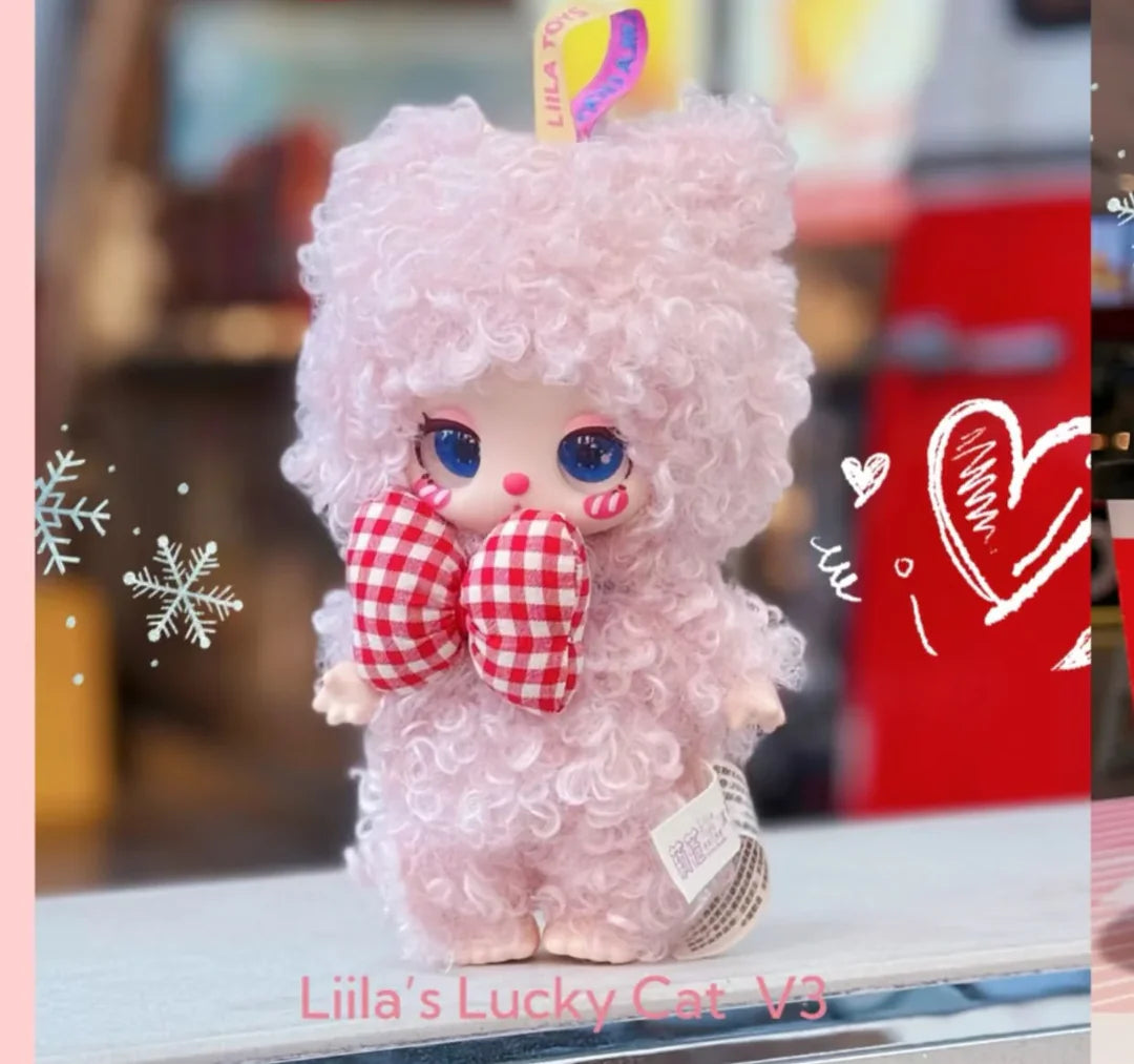 LIILA'S LUCKY CAT Honeyland Enchantment Series Plush Dolls, Blind Box