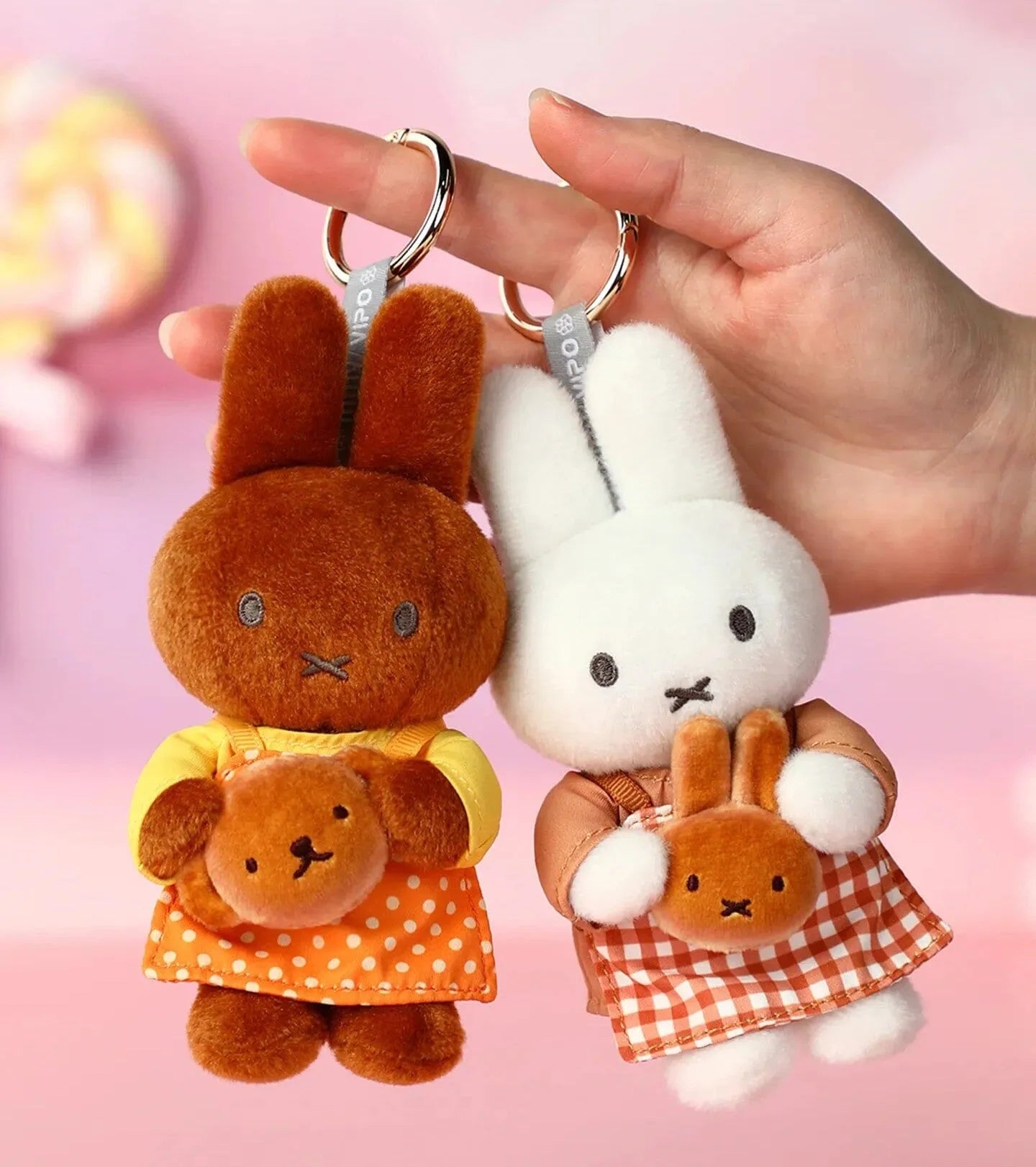 Miffy Bakery Series Plush Keychains Blind Box