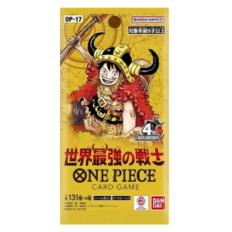 ONE PIECE TCG: The World's Strongest Warriors OP-17 Booster Pack (Japanese)