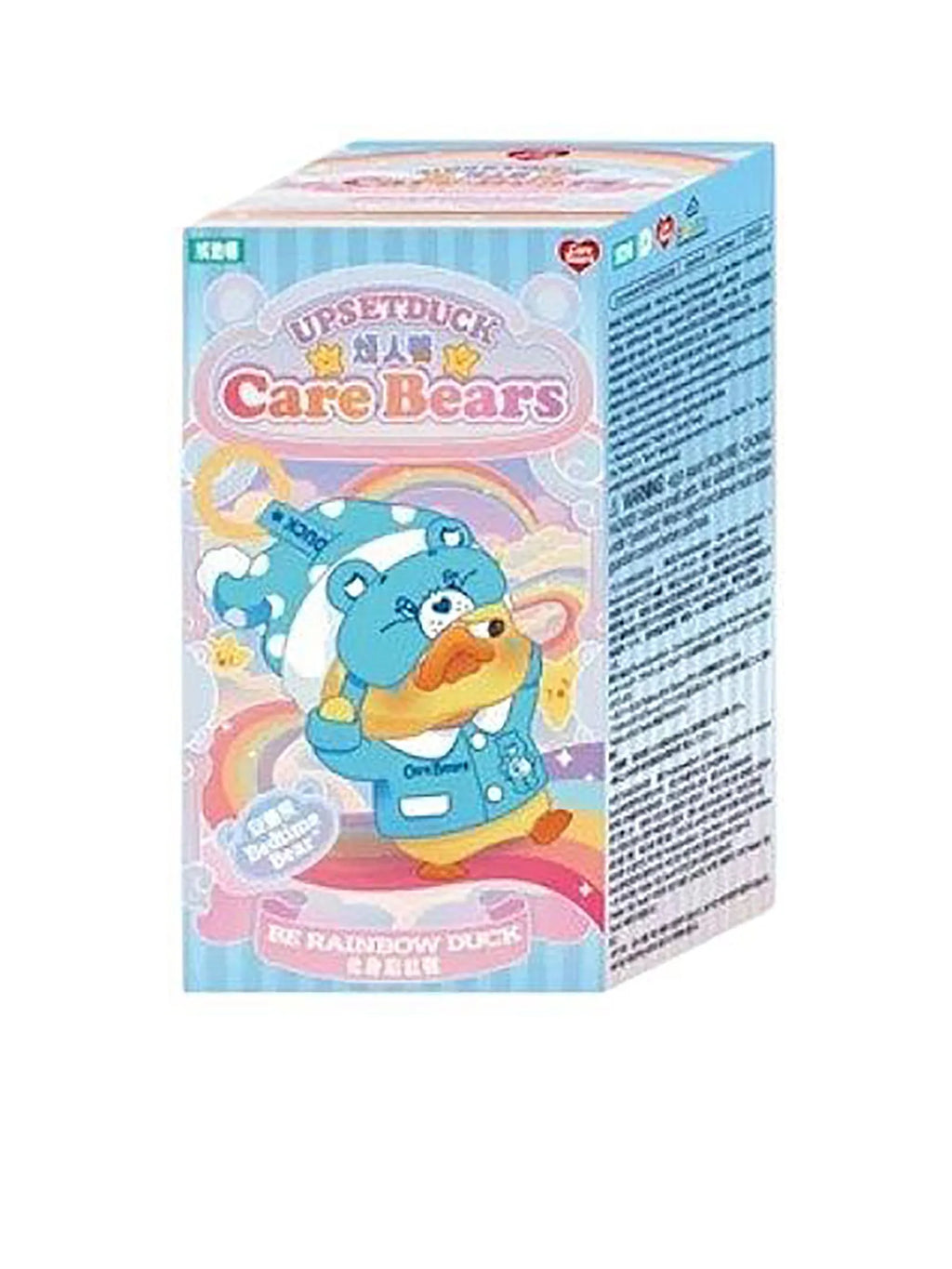 Care Bears x Upset Duck Be Rainbow Duck Plush Keychain Blind box